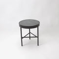 KALI DARK GREEN MARBLE TOP SIDE TABLE