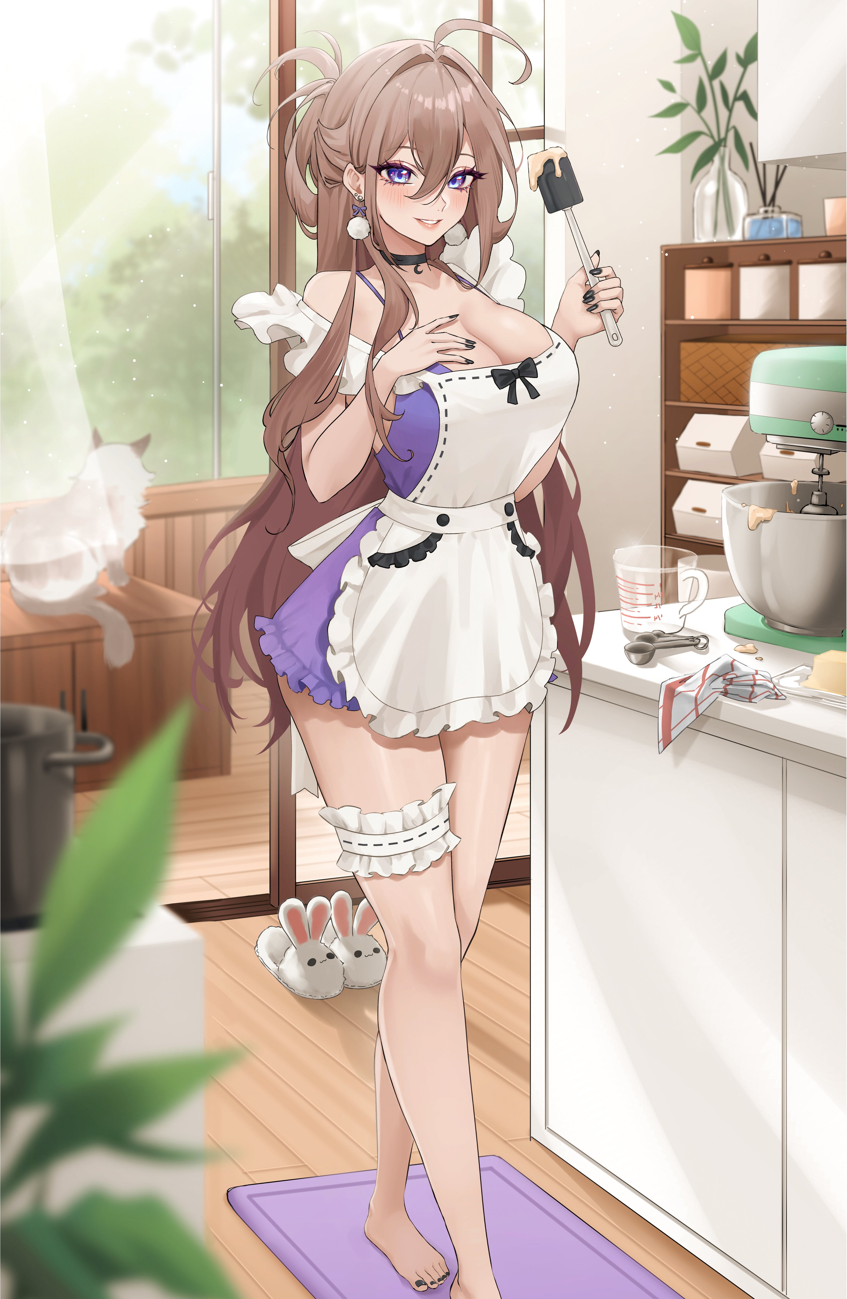 Nana Apron Print