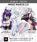 NIKKE Waifu Sticker Set 2