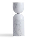 OCEANE WHITE MARBLE SIDE TABLE