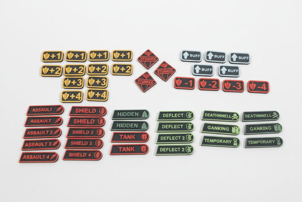 Riftbound TCG Token Set – 48 Pieces with Case (Unofficial)