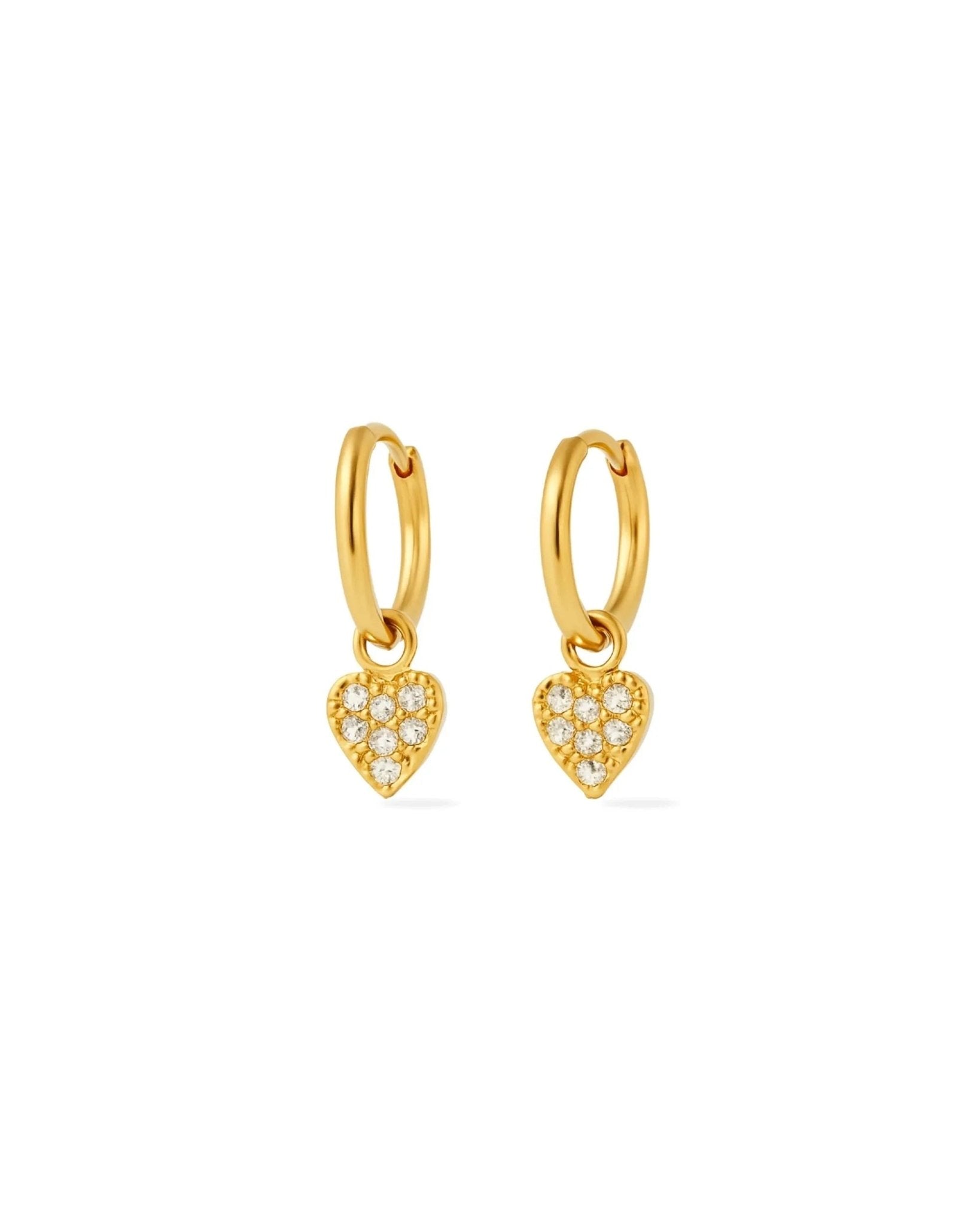 Sparkling Huggies Earrings