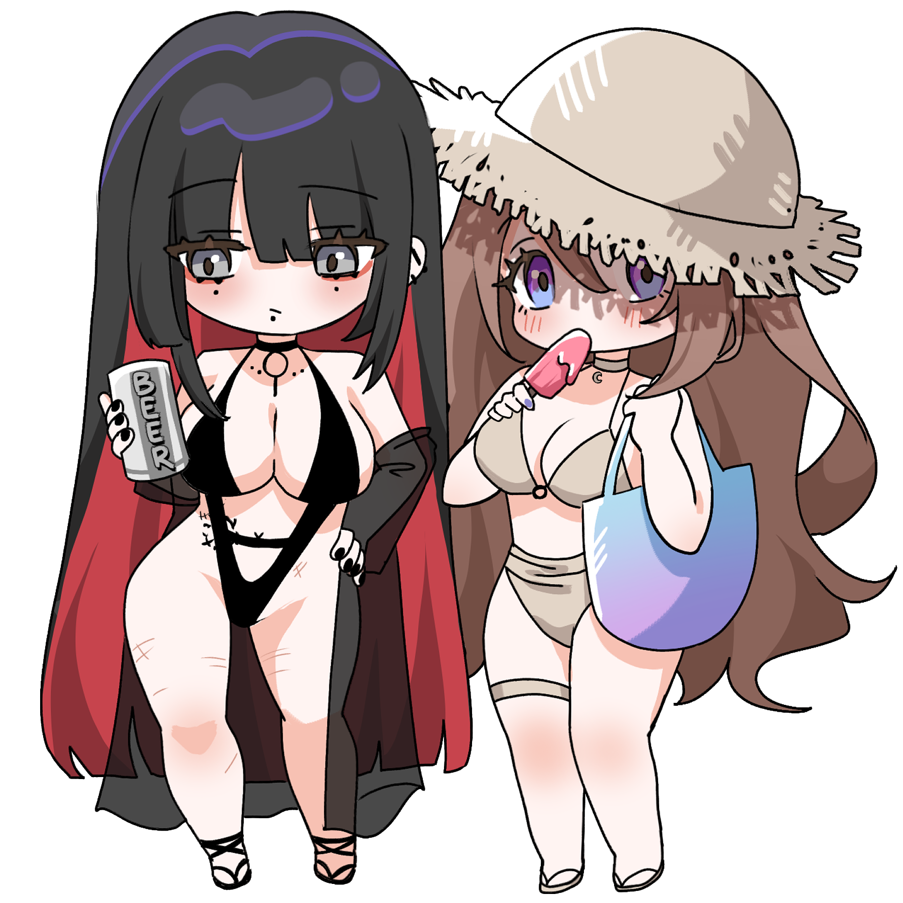 Z7: Swimsuit Chibi Sticker