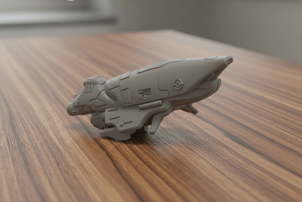 Sylwarin Harmonium Fleet – 1:128 Elven Spaceships (10 Ships)