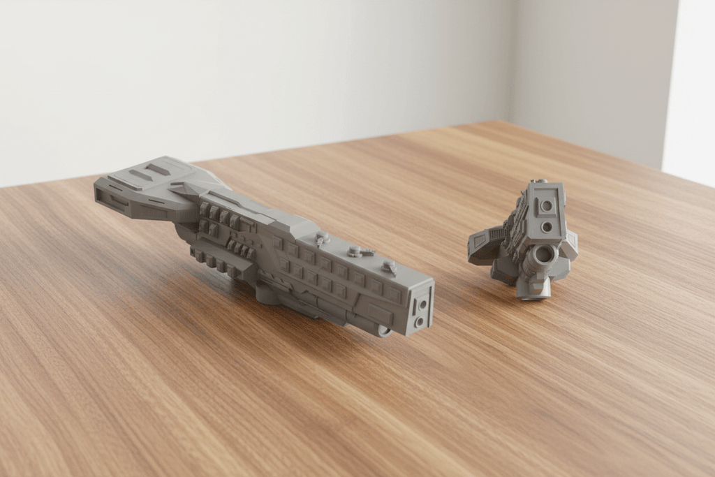 Terra Union Alliance Battle Group – 1:128 Fleet (9 Ships)