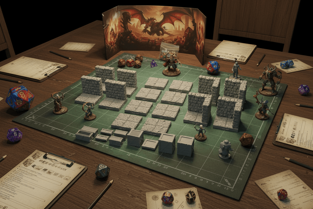 Armory Depot Treasure Room 4x8 – Dragonlock 28mm