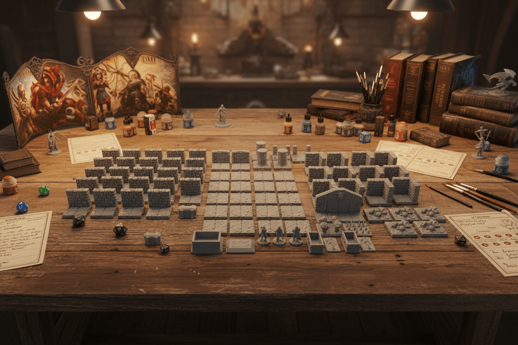 28mm Catacombs Mega Set – 80+ Piece Crypt Dungeon