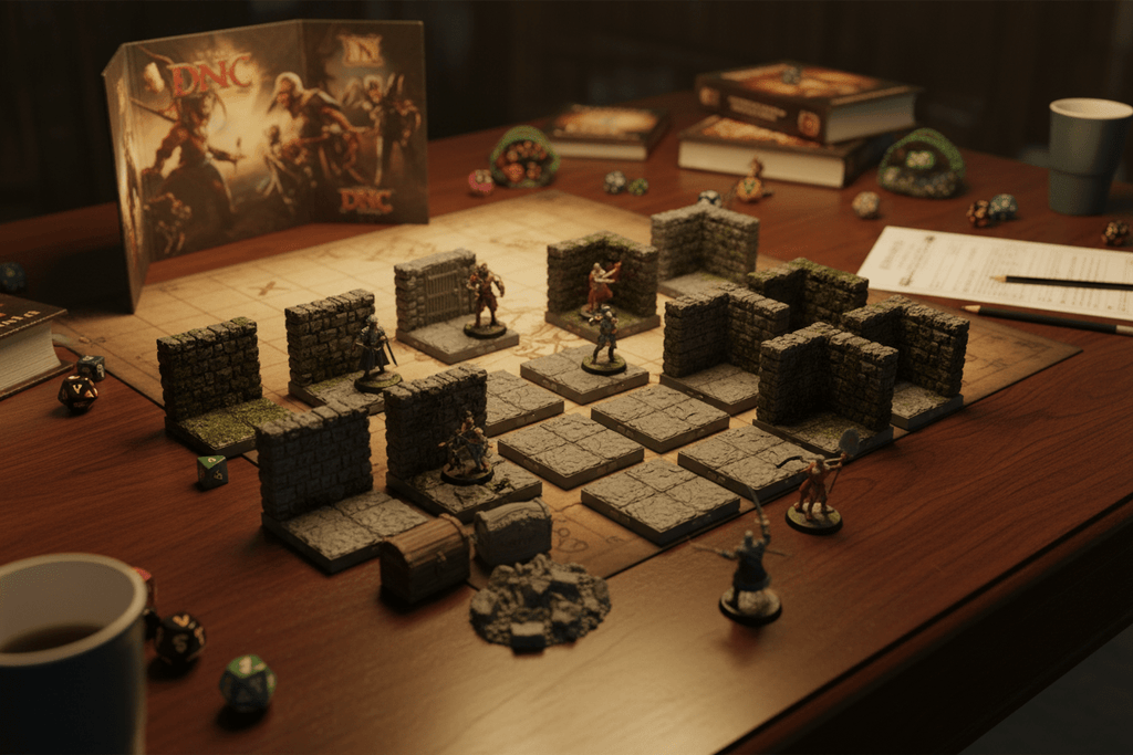 Dead End Trap Room with Corridor – Dragonlock 28mm
