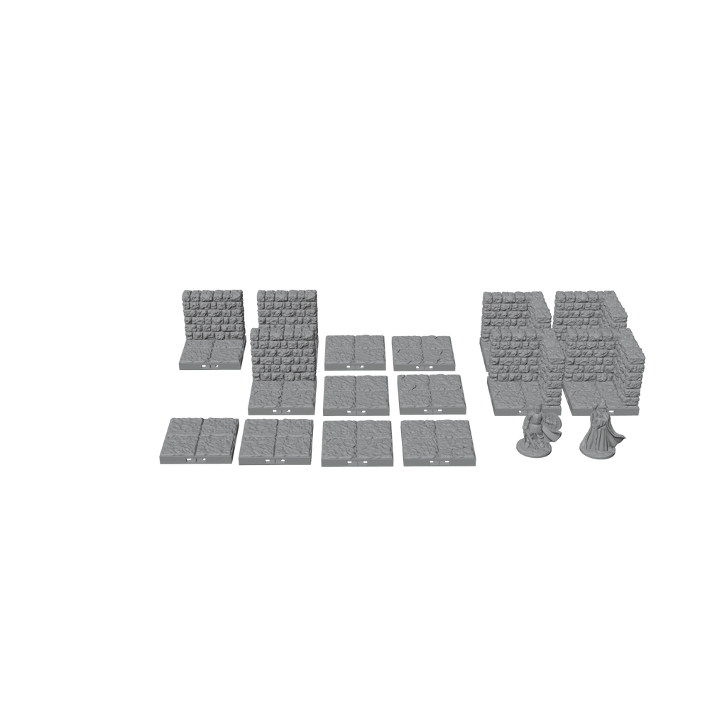 Elongated Hall 4x8" Long Room – Dragonlock 28mm Terrain