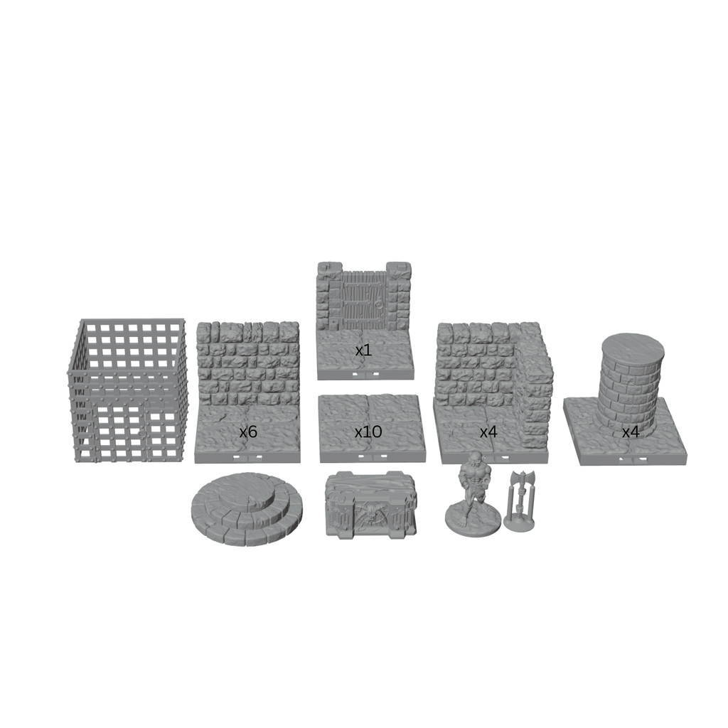 28mm Executioner's Block Dungeon Room – Rescue Encounter