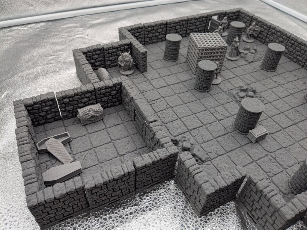 Ultimate 28mm Dungeon Starter Set – 80+ Pieces + 7 Minis